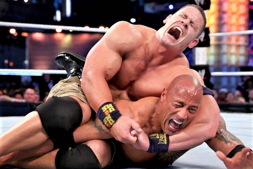 Do vat John Cena - lieu linh tren san dau, nhut nhat khi dong canh hon hinh anh