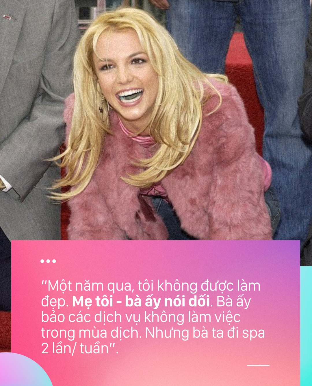cau noi gay chan dong cua Britney Spears anh 8