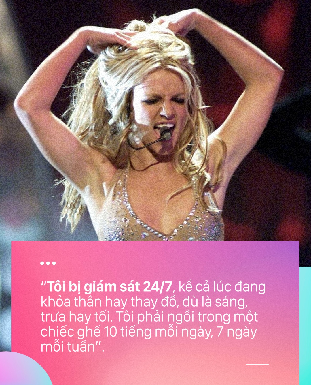cau noi gay chan dong cua Britney Spears anh 9