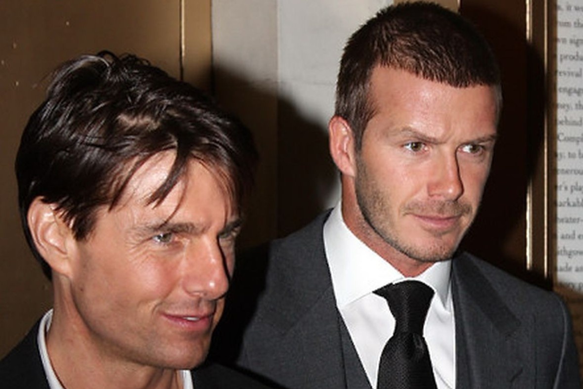 David Beckham va Tom Cruise co moi quan he nhu the nao? hinh anh