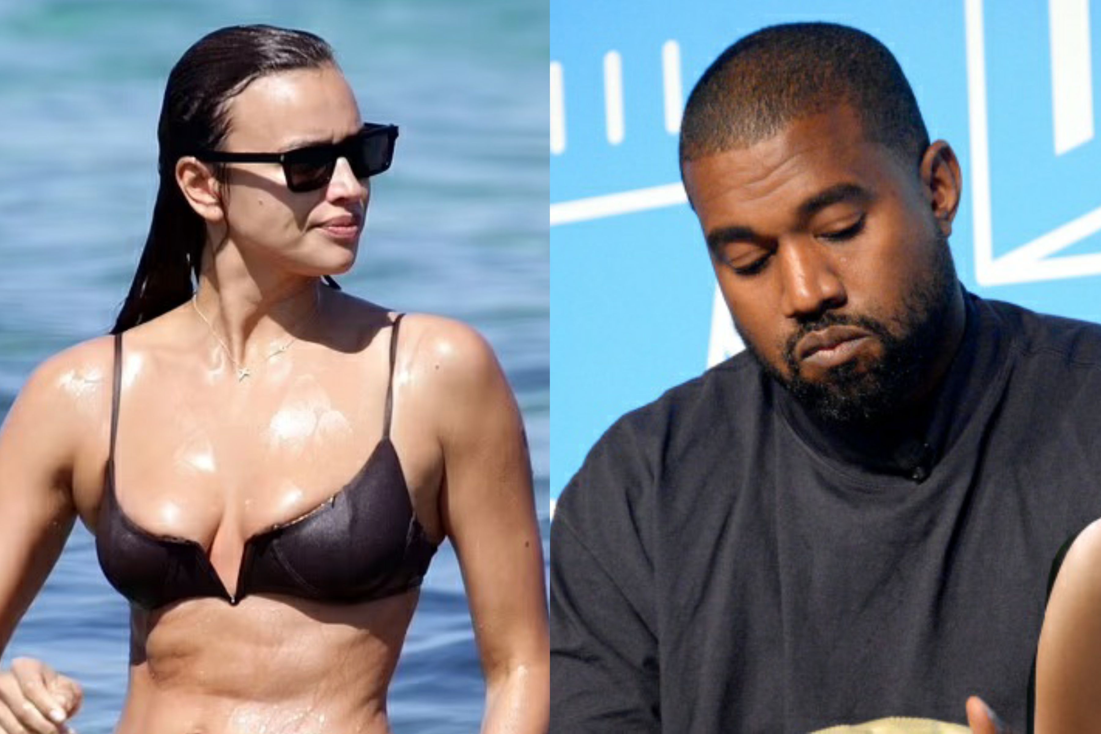 Irina Shayk va Kanye West chia tay hinh anh