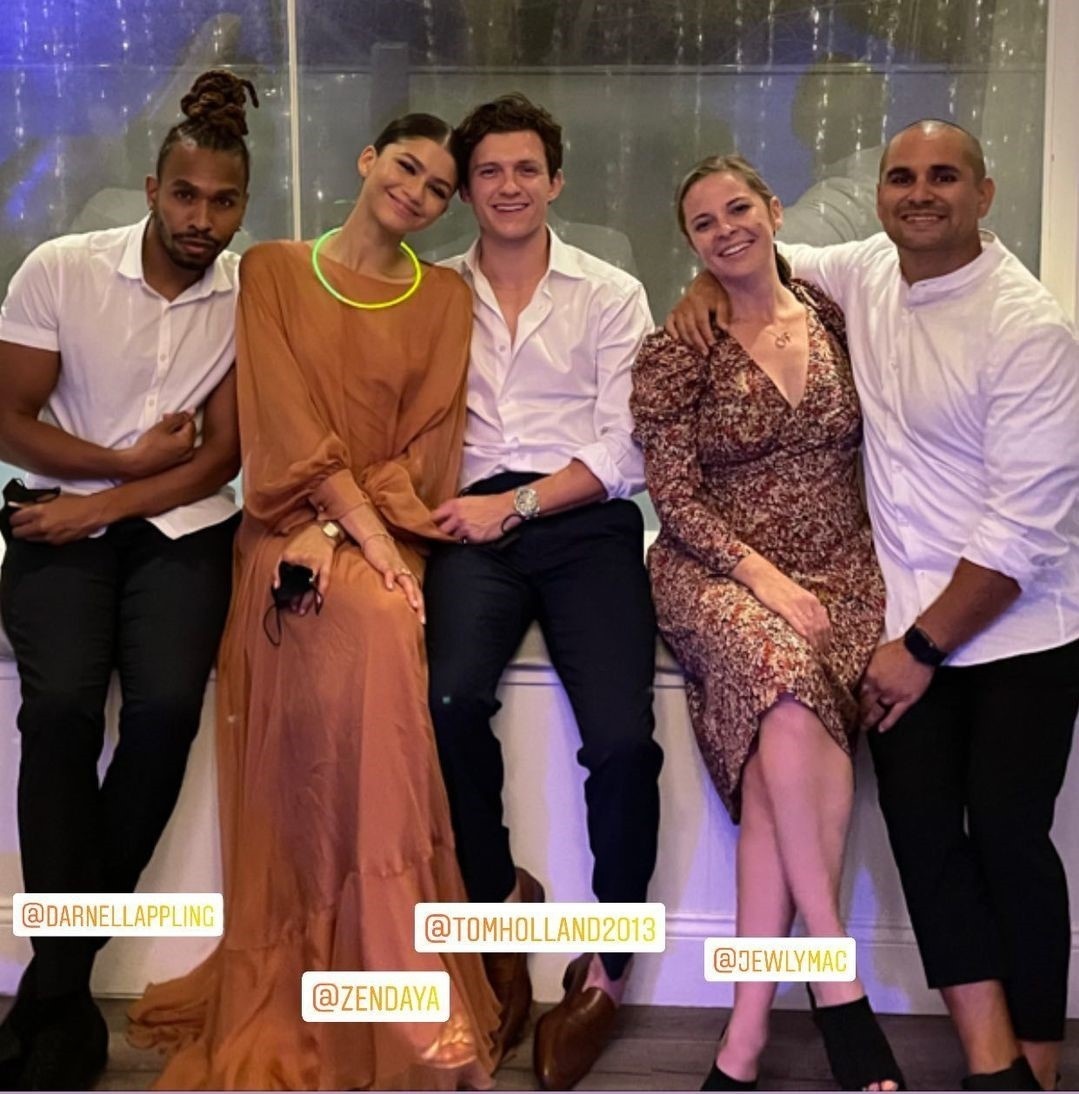 Tom Holland va Zendaya xuat hien anh 1