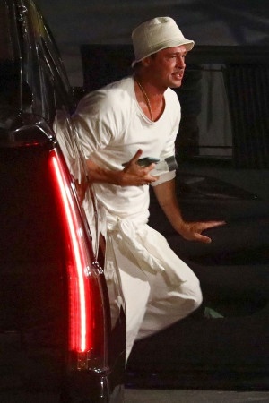 hinh anh hiem hoi cua Brad Pitt anh 1