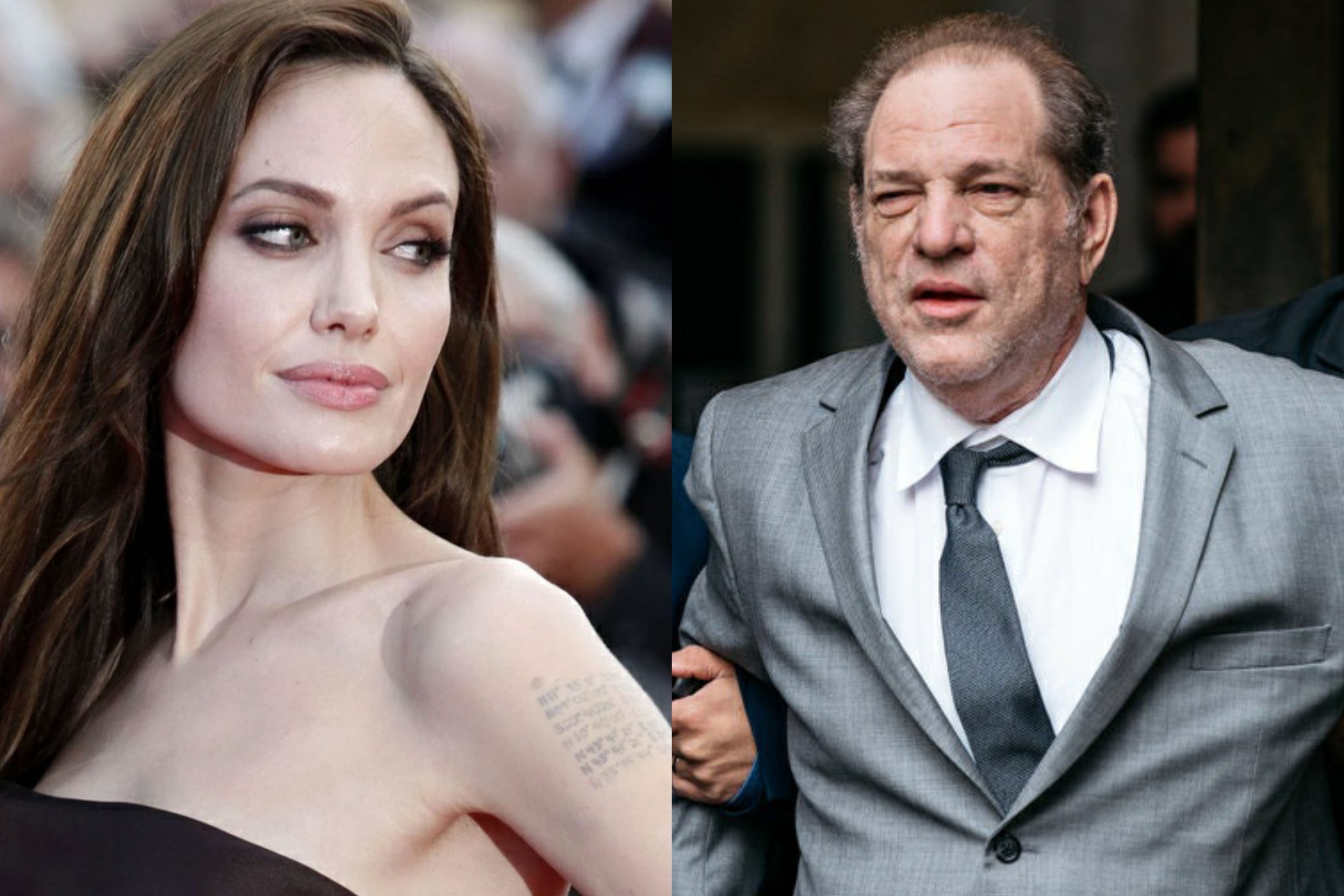 Harvey Weinstein phu nhan tan cong Angelina Jolie hinh anh