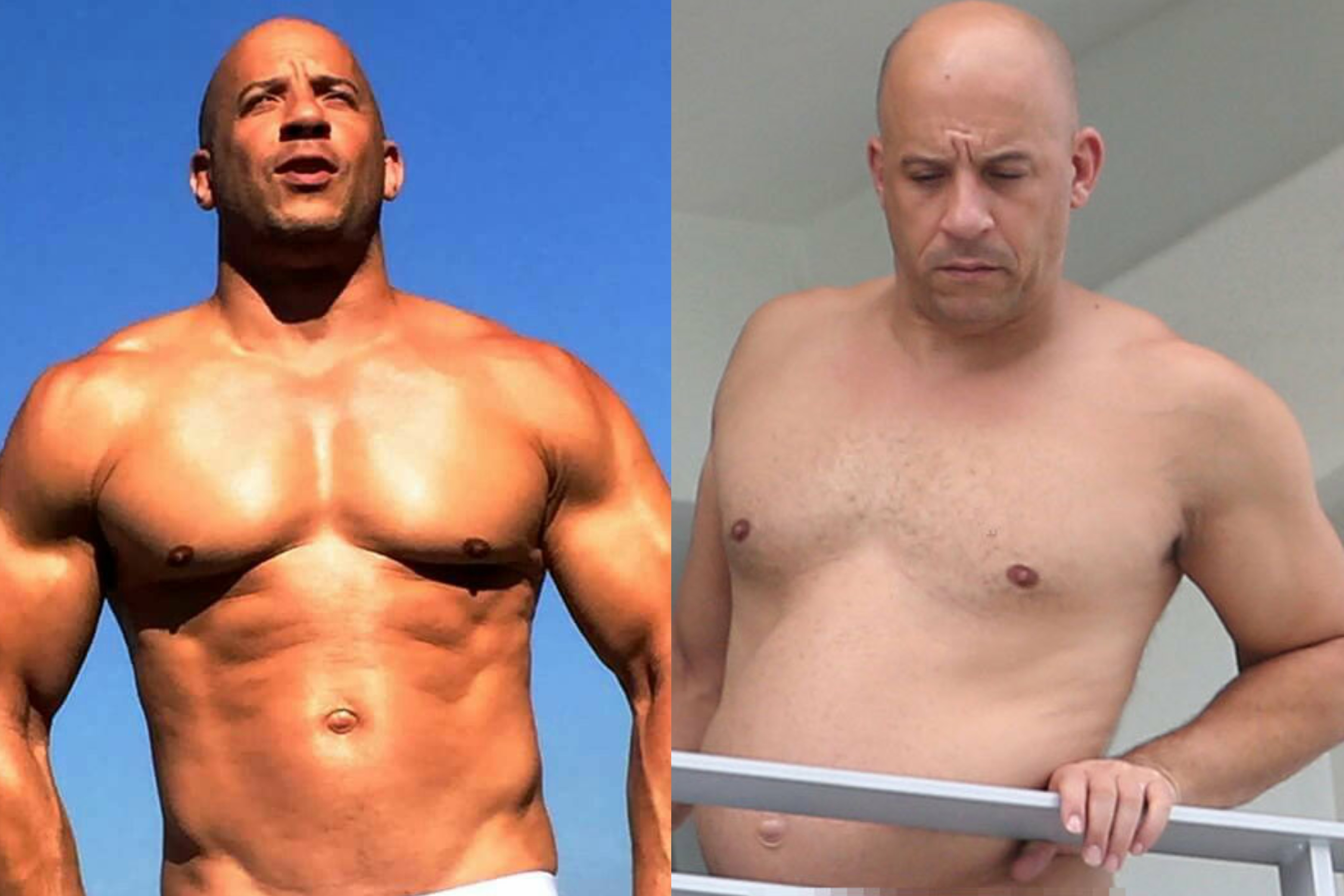 Vin Diesel mat than hinh co bap hinh anh