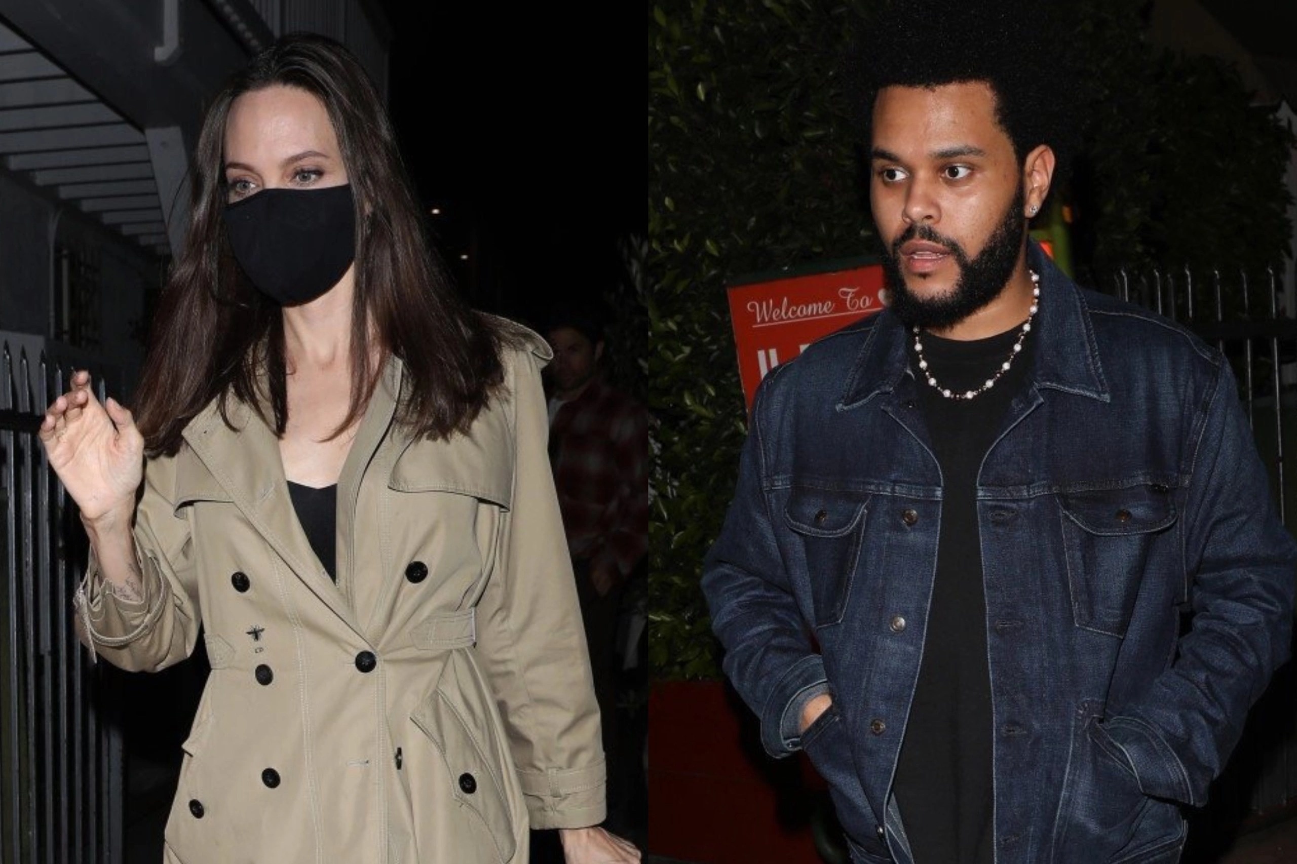 bang chung Angelina Jolie hen ho The Weeknd anh 1