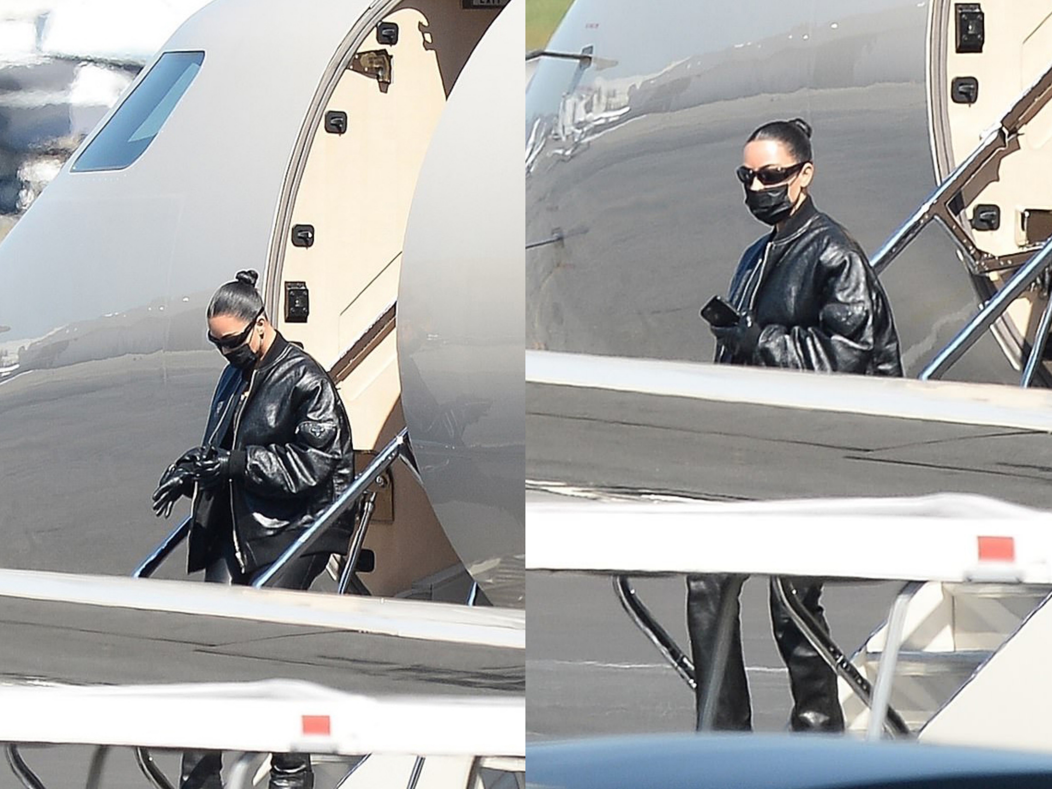 Kim Kardashian mua may bay anh 1