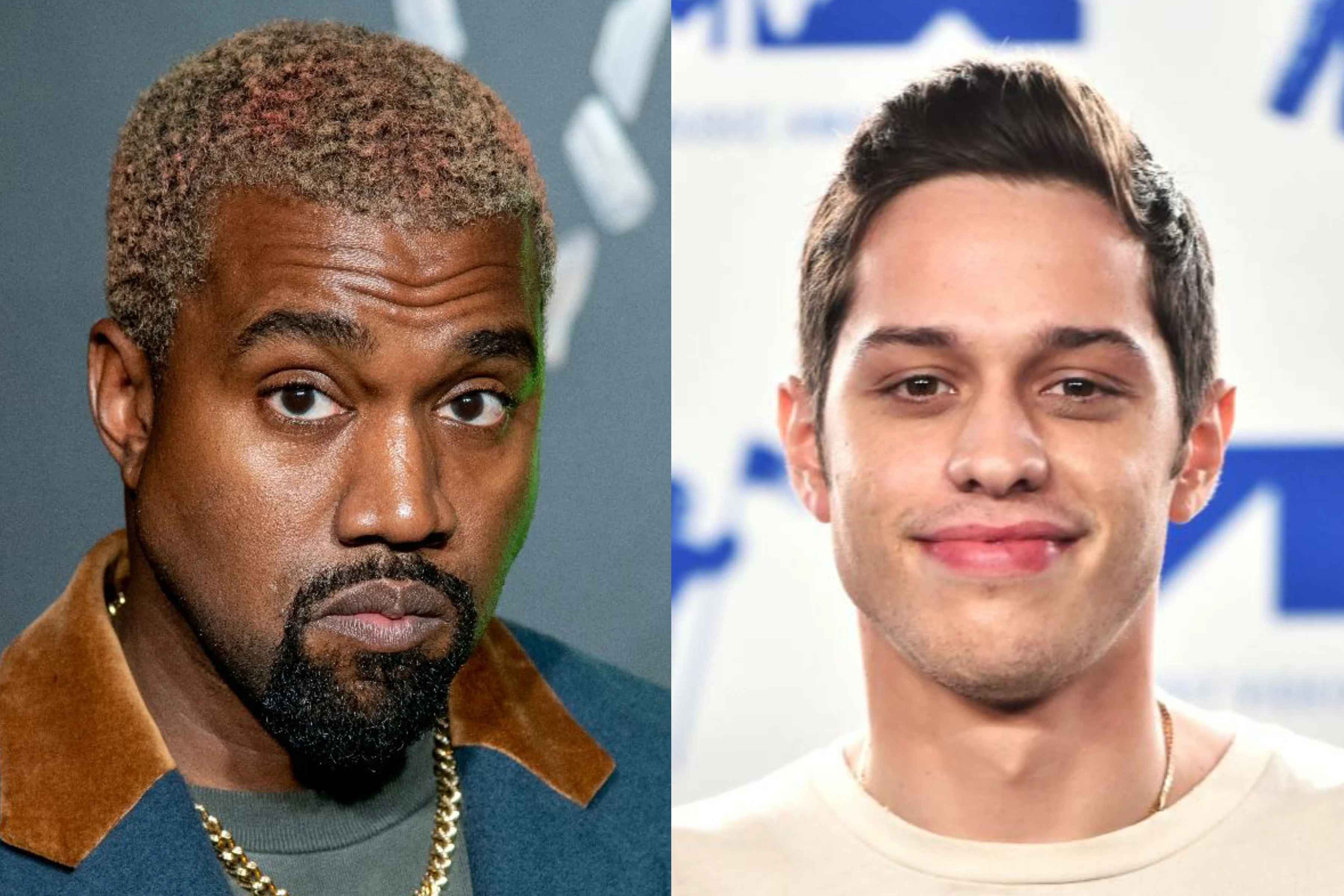 Pete Davidson buc xuc voi Kanye West hinh anh