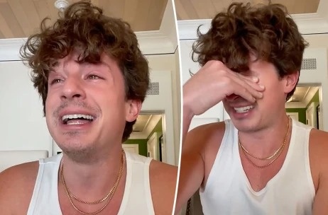 Charlie Puth khoc khi ke chuyen chia tay ban gai hinh anh