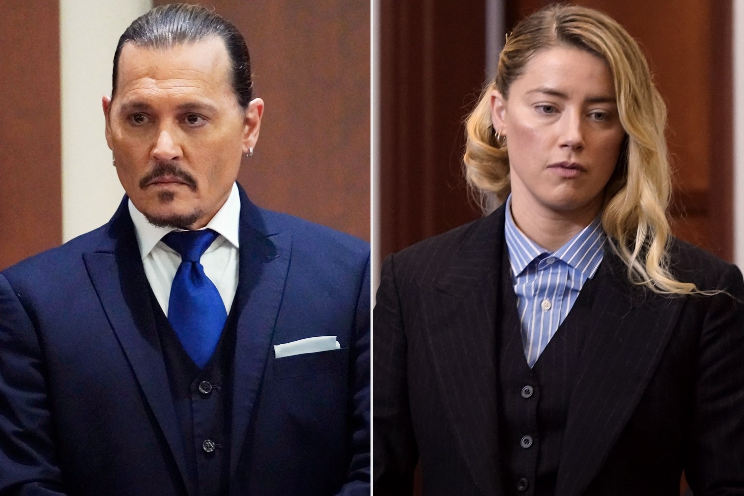 Johnny Depp va Amber Heard cang thang truoc toa anh 1