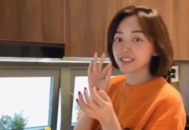 Toc Tien khoe khong gian song o Da Lat sau ket hon hinh anh