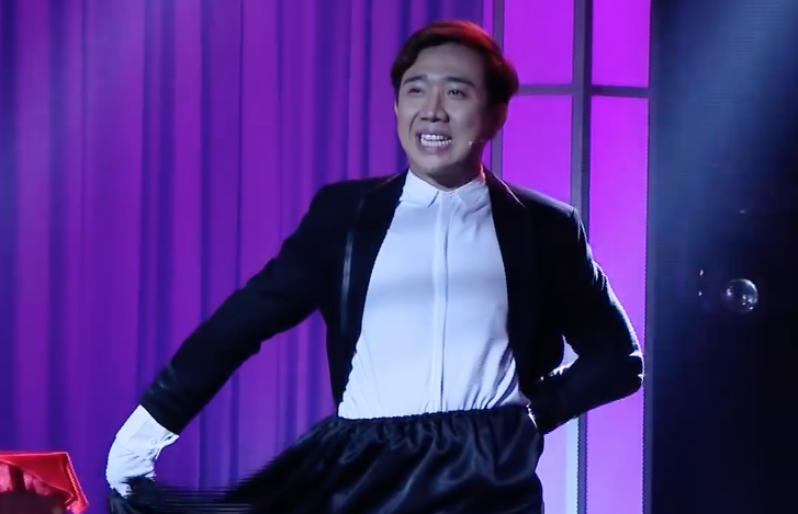 Tran Thanh, Mac Van Khoa gap su co tren san khau hinh anh