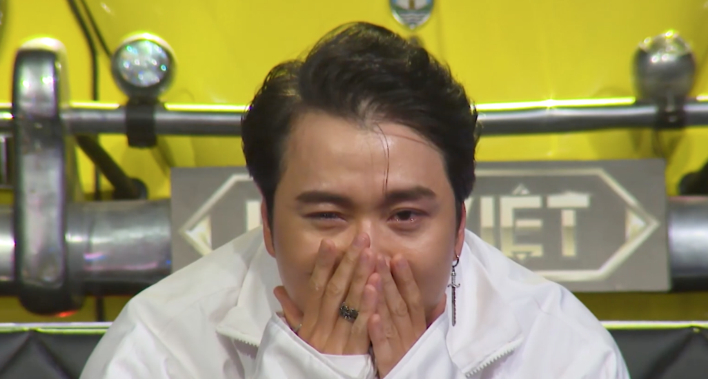 Tran Thanh, Karik bat khoc khi nghe bai rap ve cha hinh anh