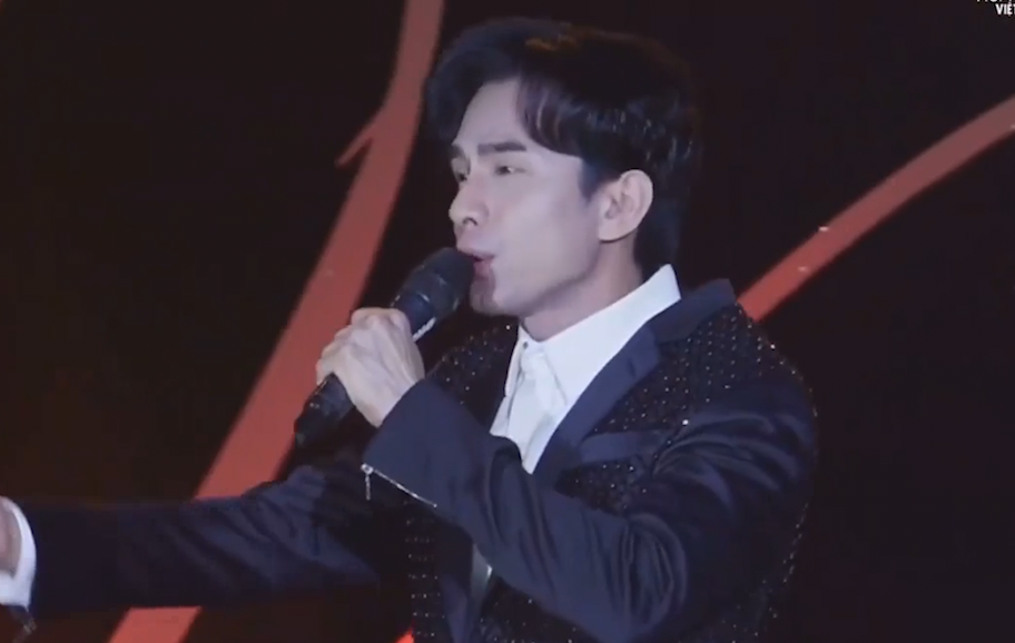 Dan Truong, Lam Truong hat 'Tinh thoi xot xa' o Hoa hau Viet Nam hinh anh