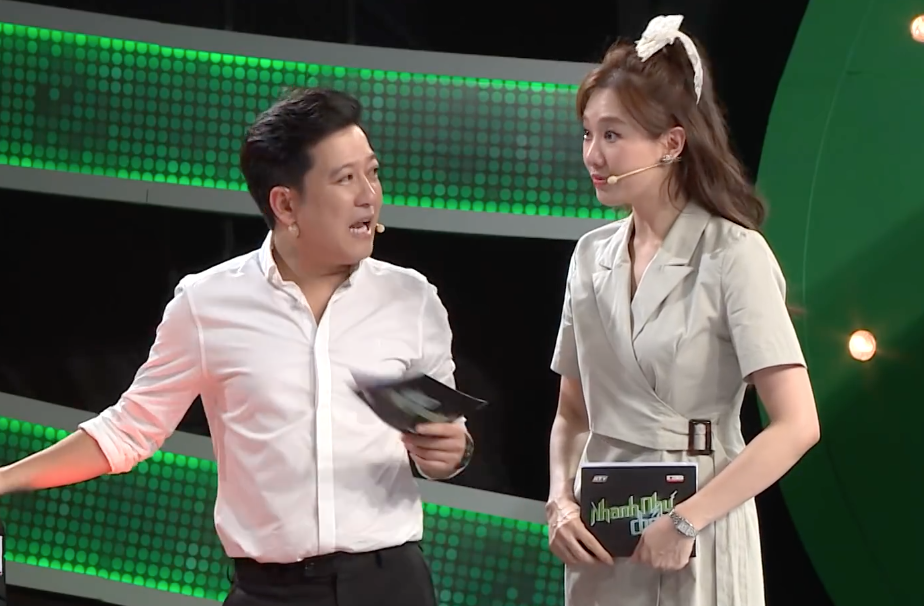 Truong Giang, Hari Won gay tranh cai tai Nhanh nhu chop hinh anh