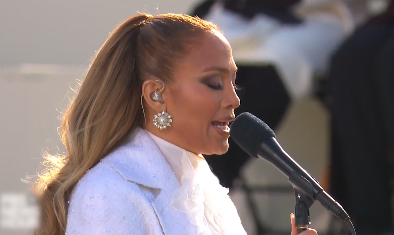 Jennifer Lopez hat tai le nham chuc tong thong My hinh anh