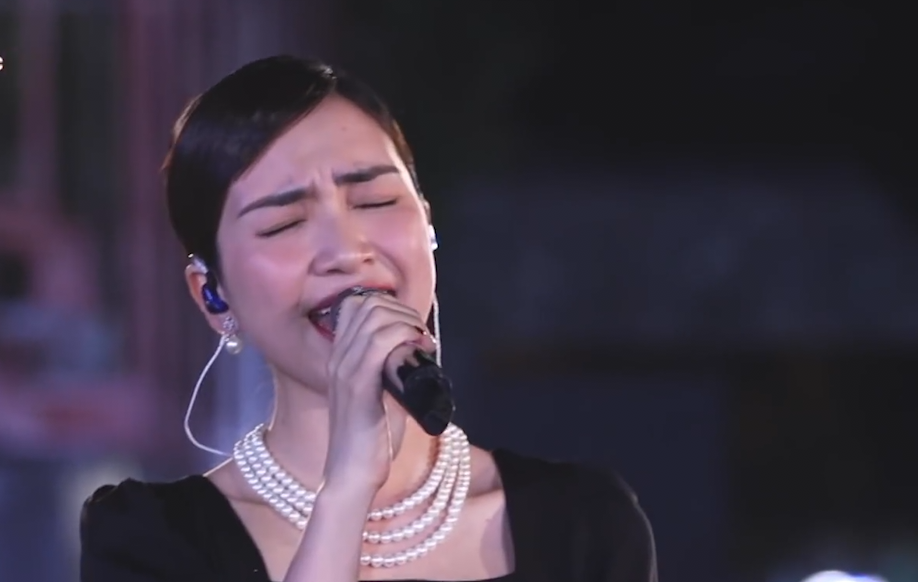 Hoa Minzy song ca 'Cau hon' cung Hua Kim Tuyen hinh anh