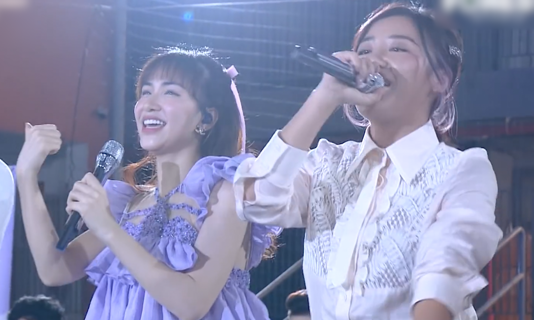 Van Mai Huong, Hoa Minzy hat live 'Neu nhu ngay anh den' hinh anh