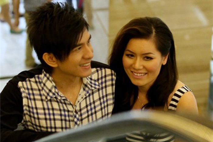 Dan Truong - Thuy Tien du lich chung truoc mot thang cong bo ly hon hinh anh