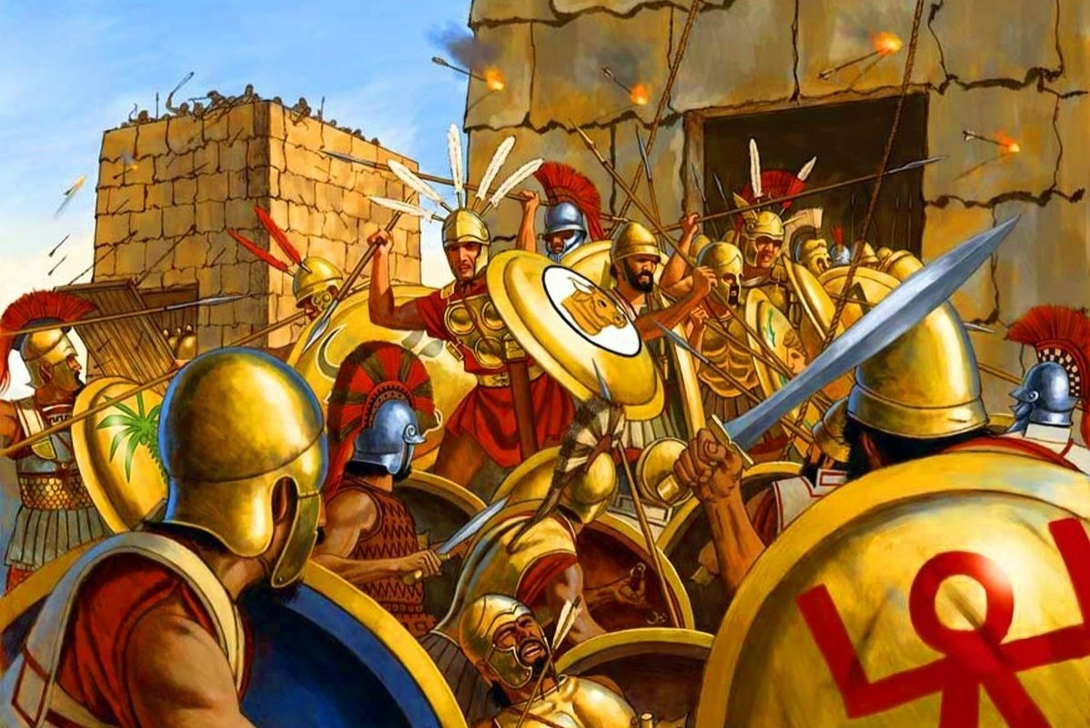 Quan La Ma tien danh New Carthage hinh anh