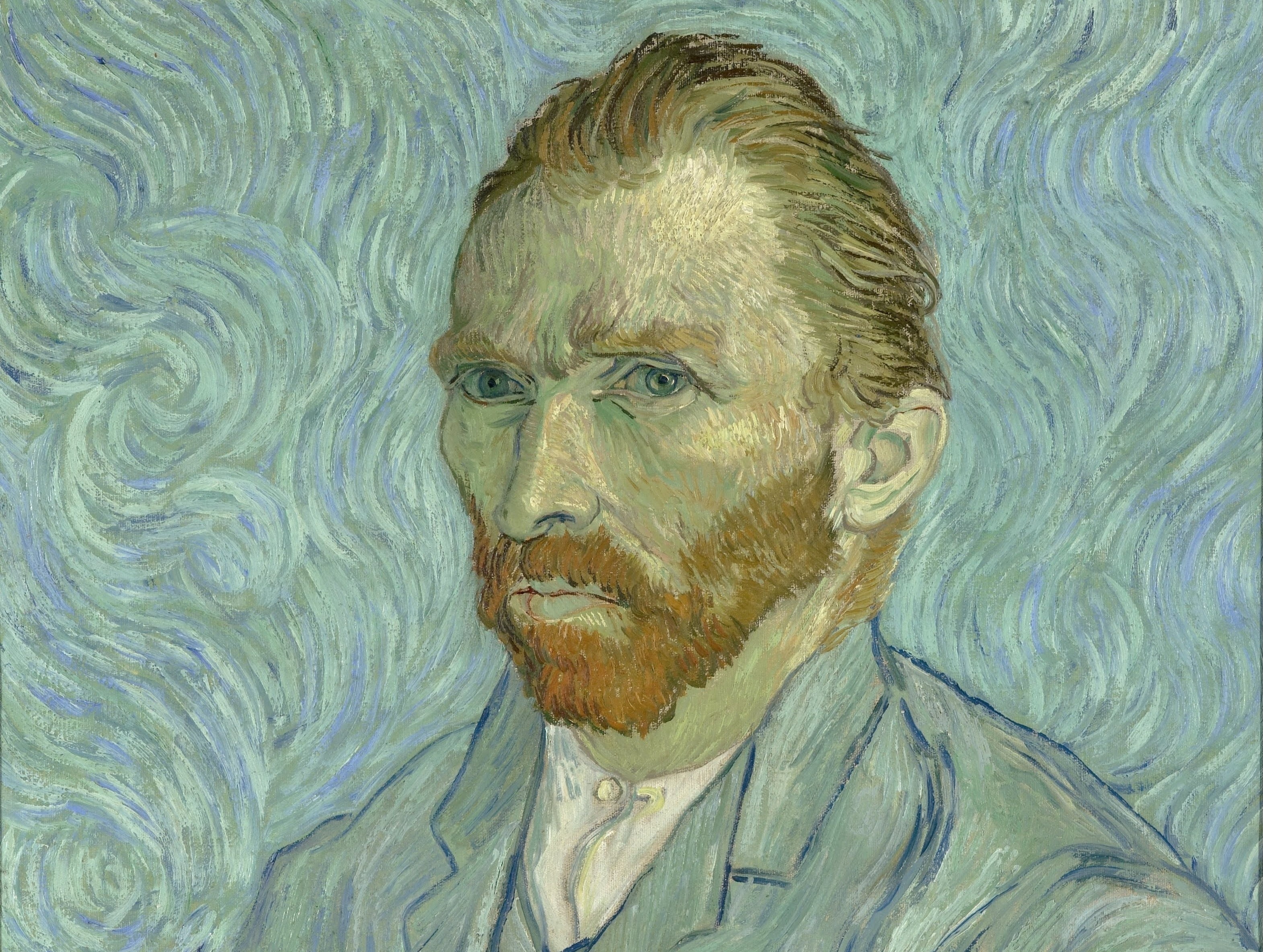 Anh mat am anh trong buc tu hoa cuoi doi cua Van Gogh hinh anh