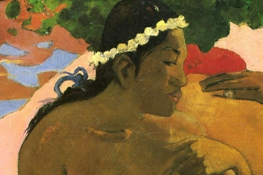 'Sao cơ? Em ghen à?' - tranh nổi tiếng của Gauguin