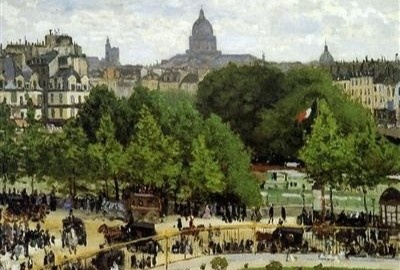 Monet vẽ Paris bằng ngôn ngữ hội họa mới