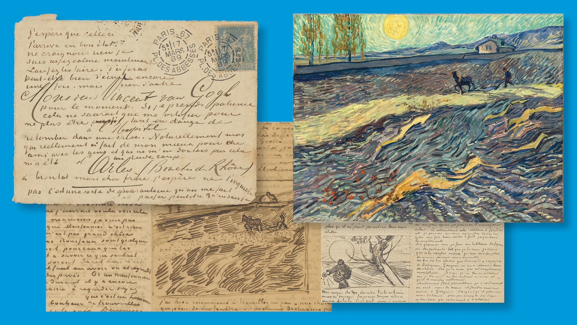 Van Gogh qua những lá thư: Cô đơn, nóng nảy và say mê hội họa