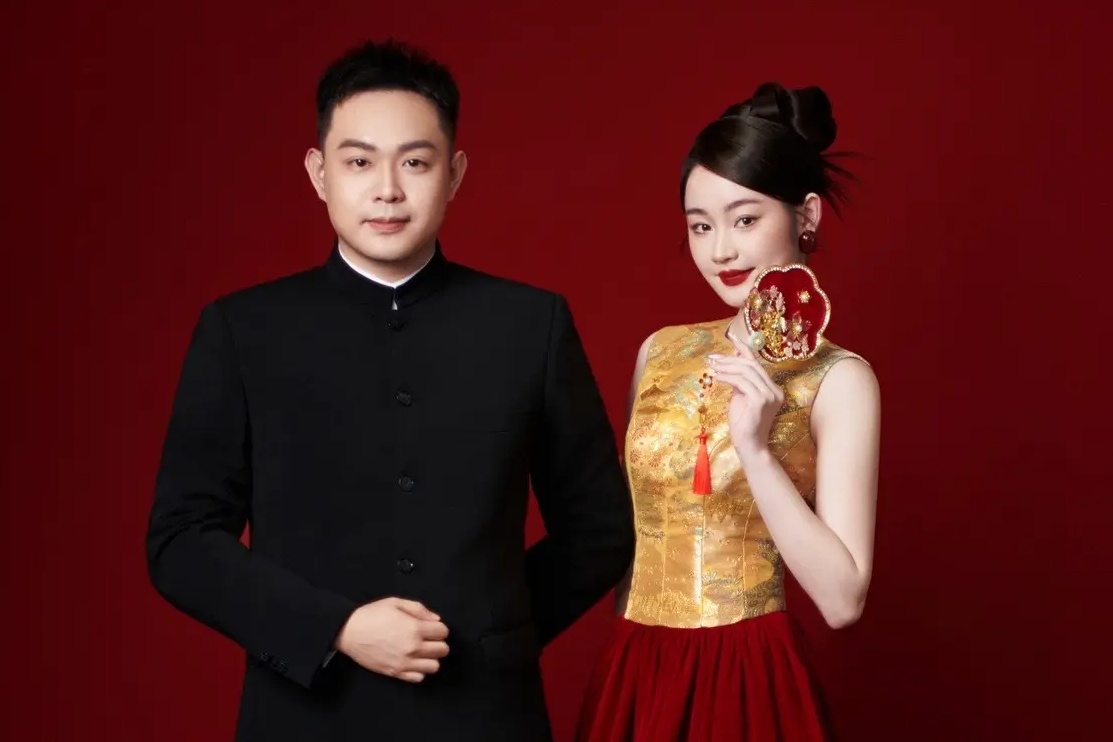 Cap doi nen duyen vo chong sau 20 nam 'ket hon gia' hinh anh