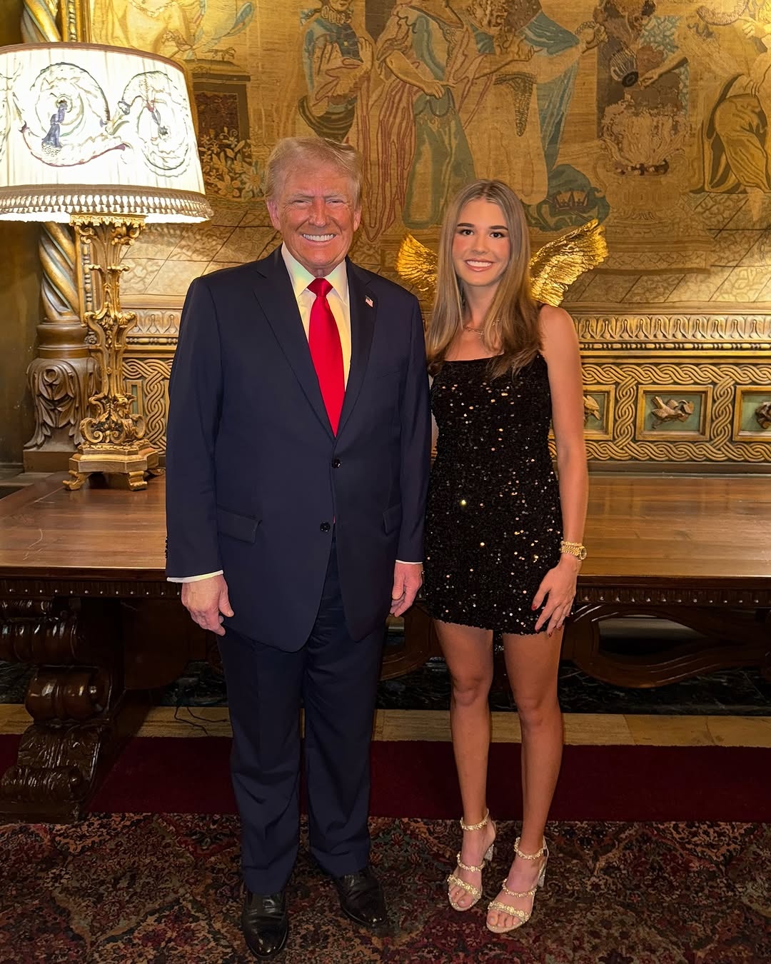 Kai Trump,  cháu nội ông Trump,  Donald Trump,  Barron Trump,  tổng thống Mỹ,  lễ nhậm chức,  gen Z,  cử tri trẻ,   ảnh 1 Kai Trump,  chau noi ong Trump,  Donald Trump,  Barron Trump,  tong thong My,  le nham chuc,  gen Z,  cu tri tre, anh 1