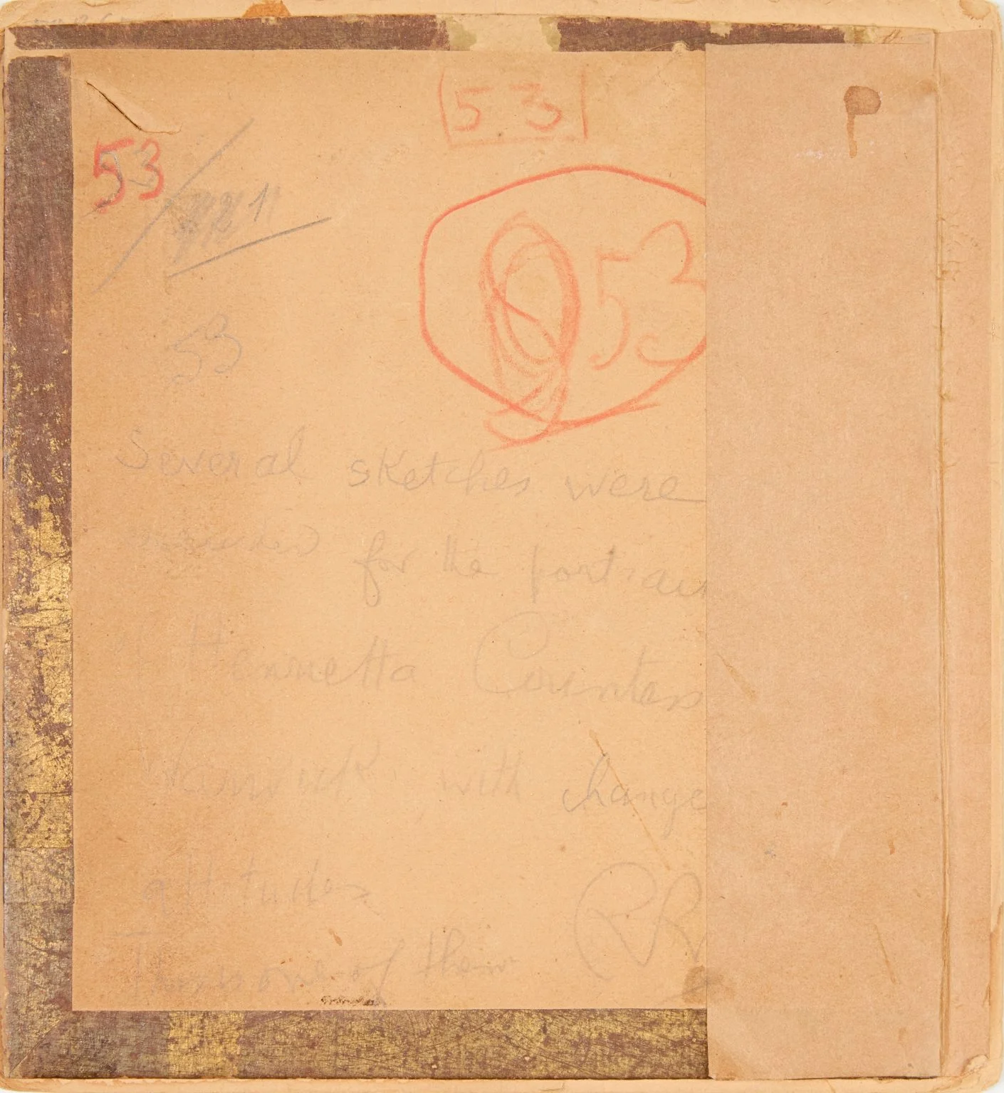 tam pham that lac,  thung rac,  George Romney,  buc phac thao,  Henrietta Warwick,  dau gia tac pham,  danh hoa nguoi Anh,  the ky 18, anh 2