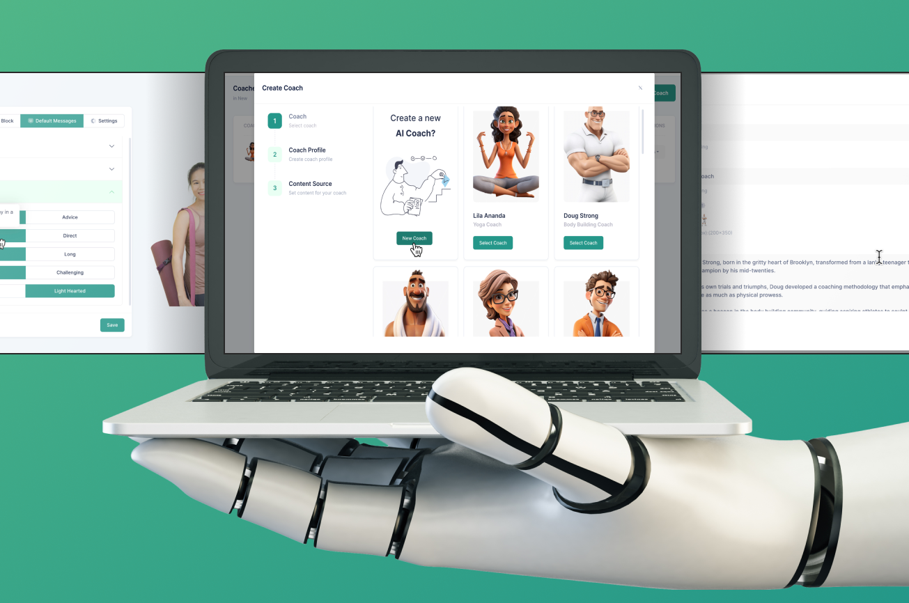 AI,  AI trong cong viec,  coachbot,  co van AI,  huan luyen vien AI,  chatbot,  nhan vien dung AI,  doanh nghiep,  chatbot AI,  HubSpot,  Chatbot Aimy,  thach thuc cua AI,  rui ro cua AI,  tinh minh bach AI,  hieu qua AI anh 2