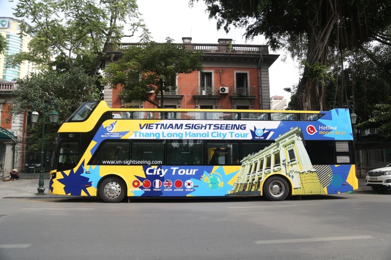 Tuyến buýt mui trần đầu tiên tại Hạ Long sẽ lăn bánh ngày 18/6 ảnh 1 Tuyen buyt mui tran dau tien tai Ha Long se lan banh ngay 18/6 anh 1