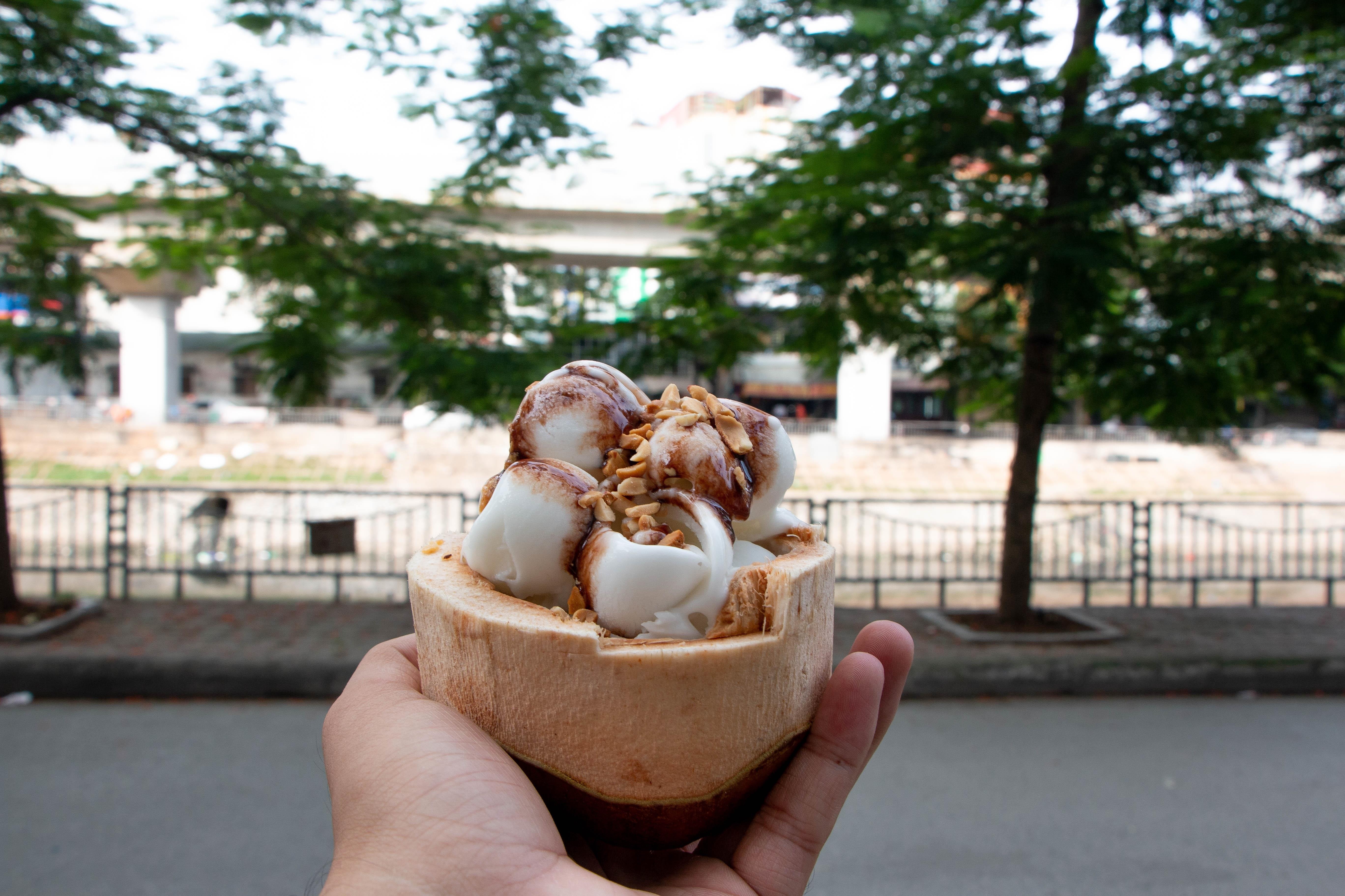 Ban dao kem dua Thai Lan,  kiem tien trieu moi ngay o Ha Noi anh 1