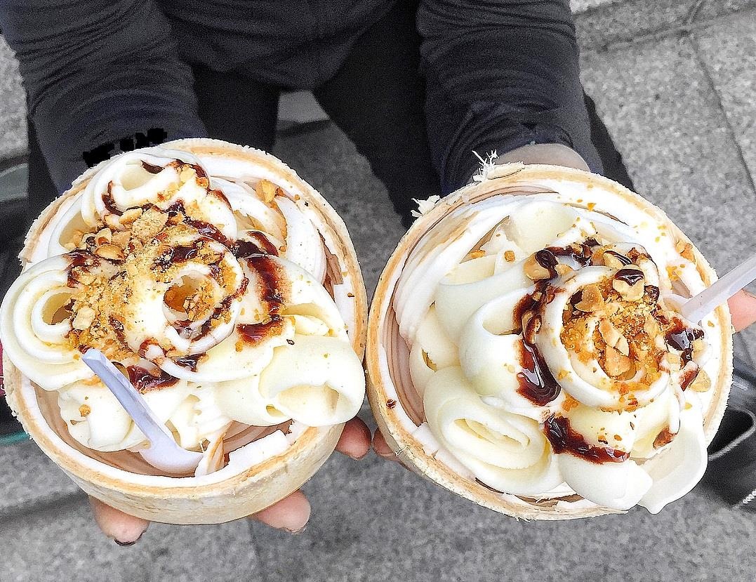 Ban dao kem dua Thai Lan, kiem tien trieu moi ngay o Ha Noi hinh anh