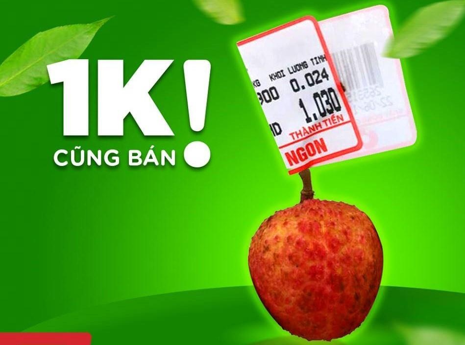 mua 1 qua vai trong sieu thi anh 6