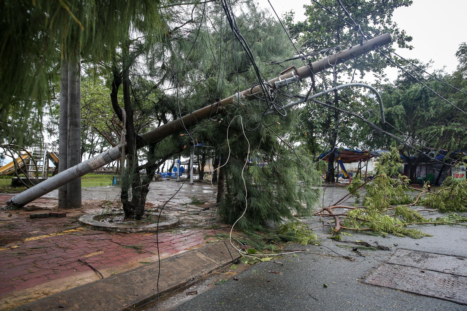 EVN: Phai cat dien do mua bao,  294.000 ho dan bi anh huong anh 1