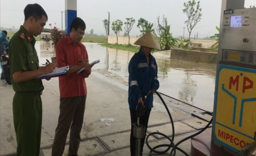 Mot cay xang tai Thanh Hoa bi xu phat 110 trieu dong hinh anh