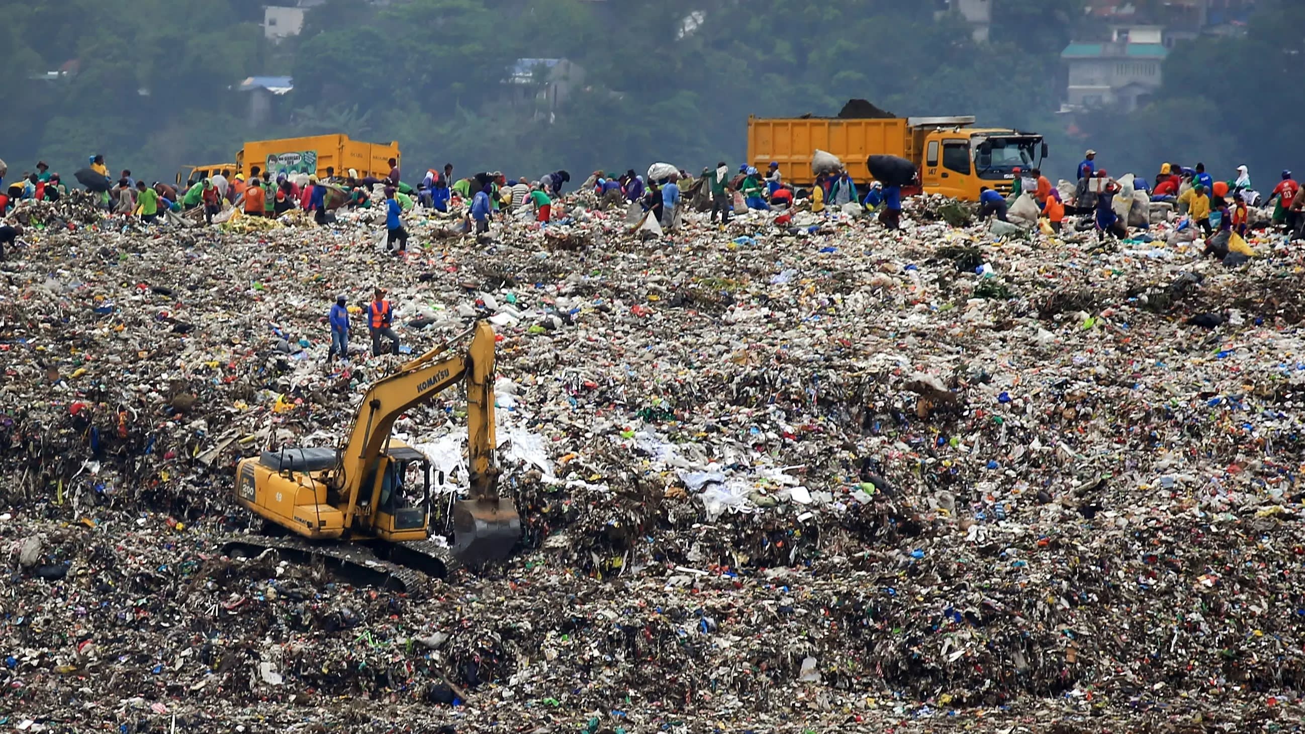 khủng hoảng rác ở Philippines ảnh 1 khung hoang rac o Philippines anh 1