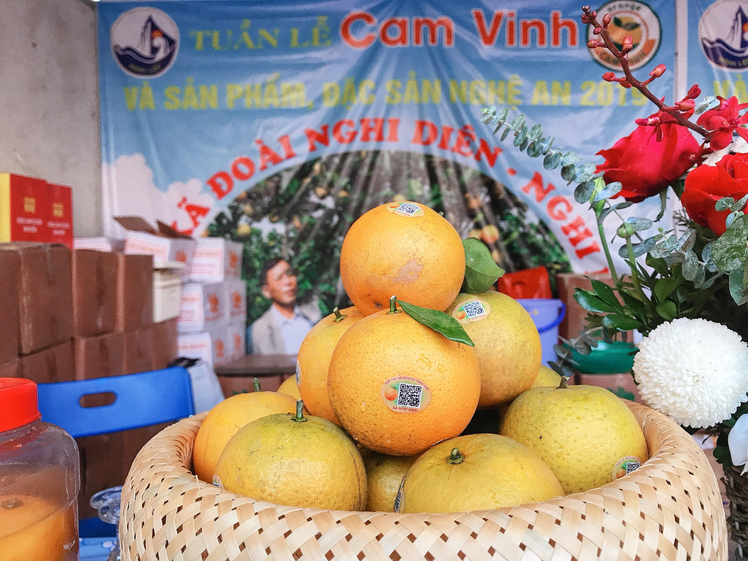 Cam Xa Doai 100.000 dong/qua,  moi nguoi chi duoc mua 2 qua anh 1