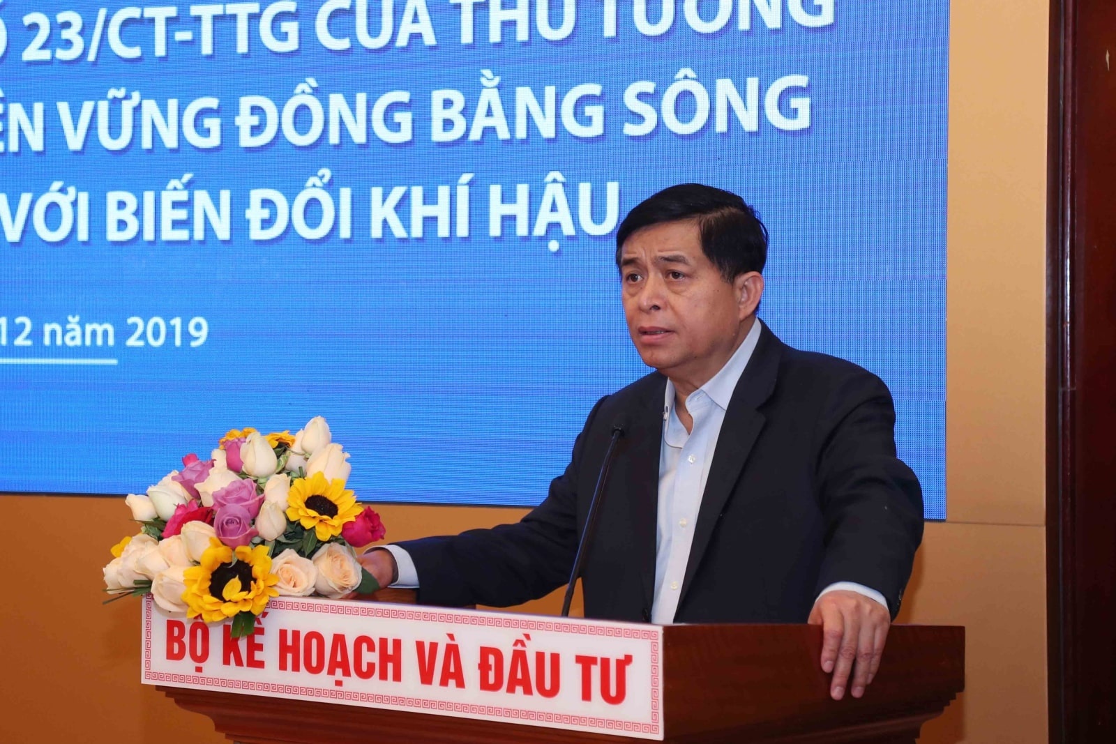 Bo truong Dung: Can quy hoach lai vung Dong bang song Cuu Long anh 1