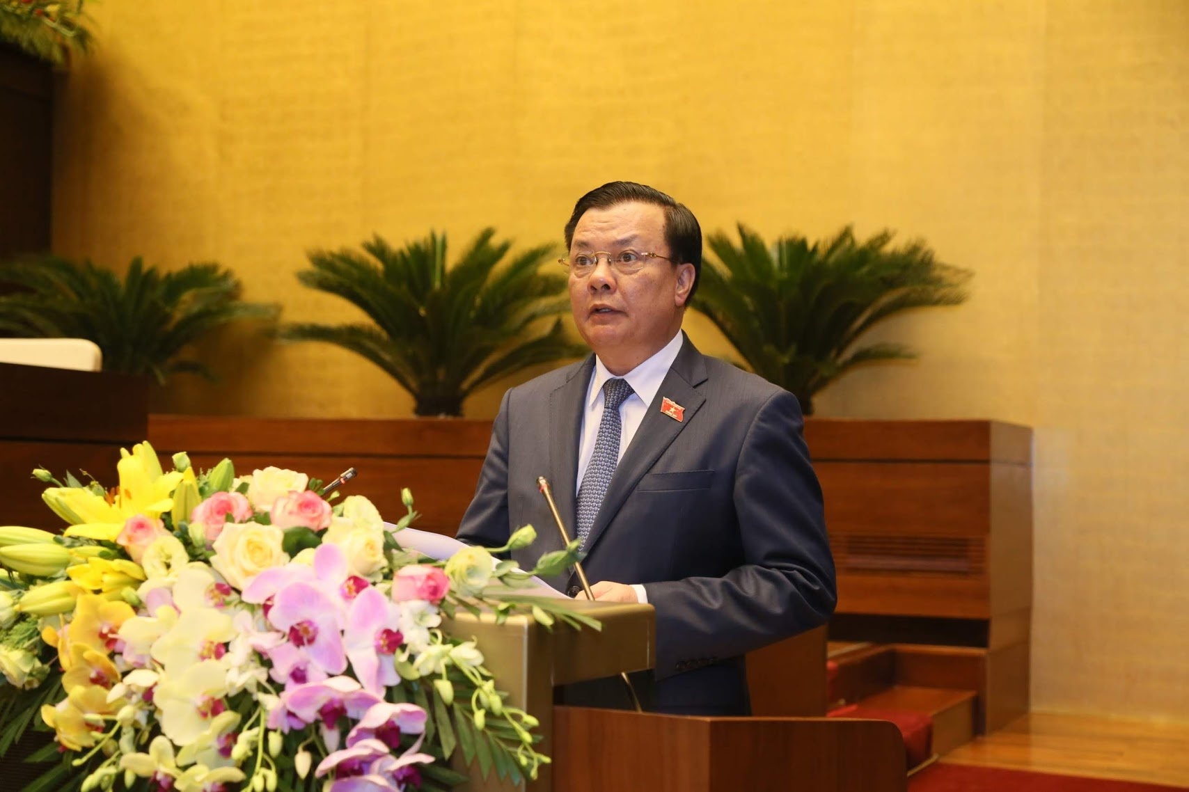 Bo truong Tai chinh: 'Toi dang rat lo ve so thu NSNN nam 2020' anh 1