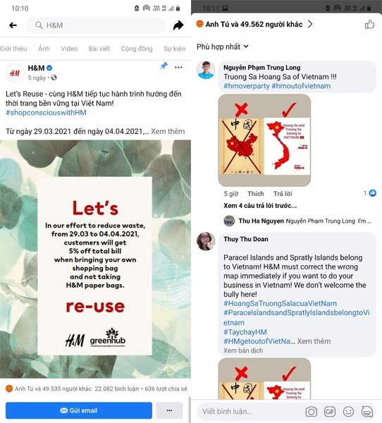 H&M thu 3 ty moi ngay truoc khi bi nguoi dung Viet keu goi tay chay anh 2