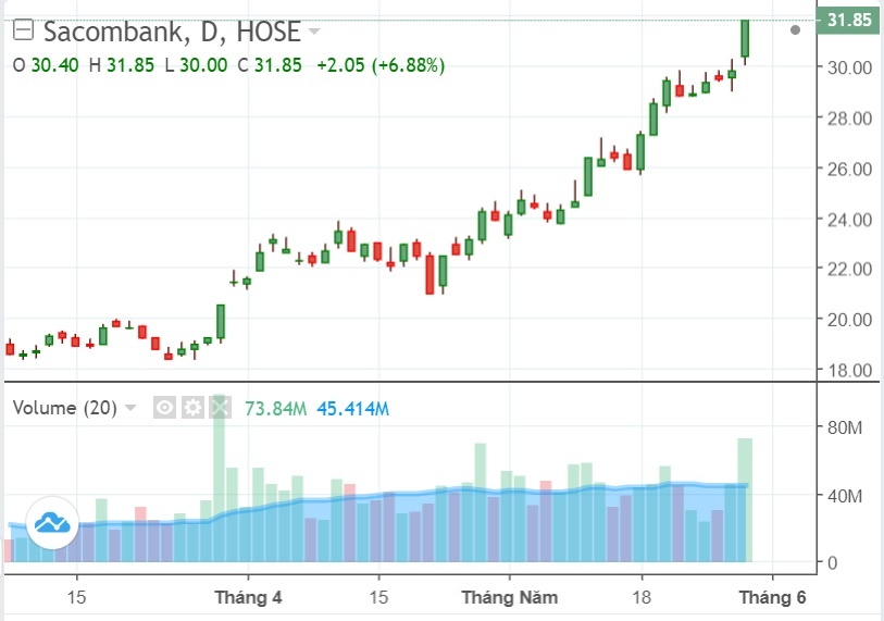 Tat ca co phieu ngan hang tang gia giup chung khoan Viet pha dinh anh 1