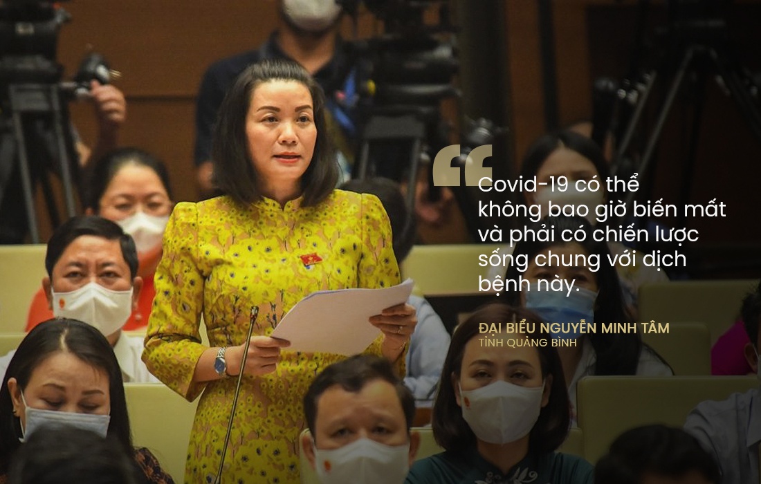 Phat ngon an tuong cua cac tan dai bieu Quoc hoi khoa XV anh 1