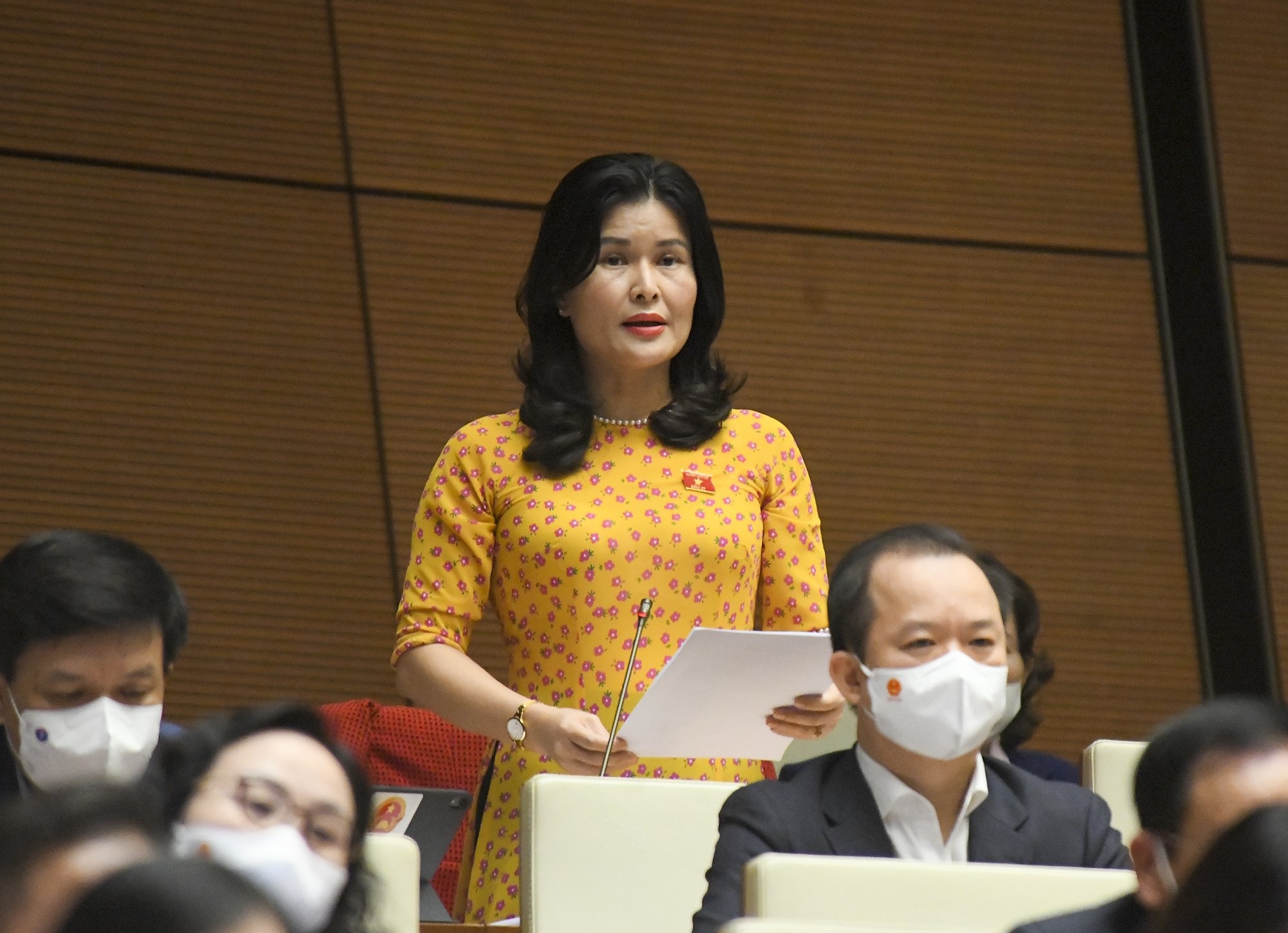 Dai bieu dat cau hoi co hay khong bong bong chung khoan,  bat dong san anh 1