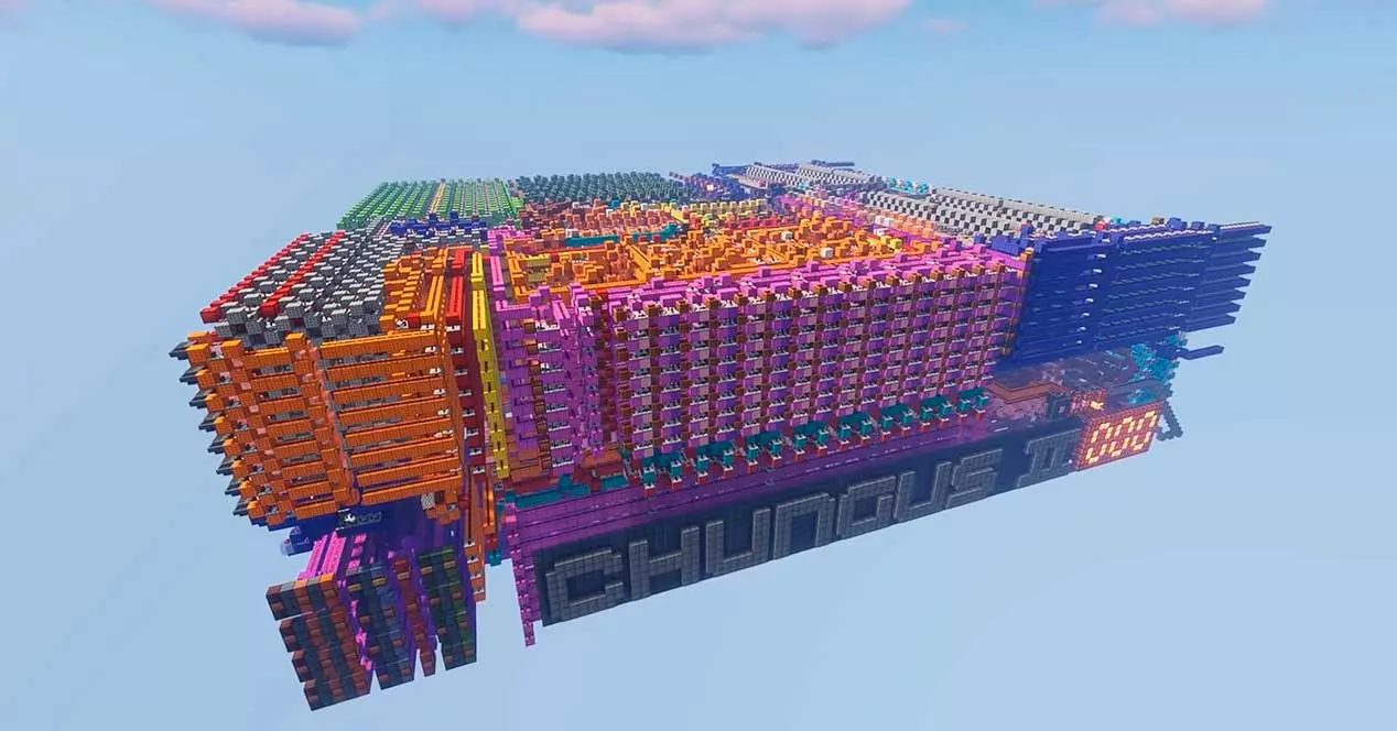 May tinh trong Minecraft anh 3