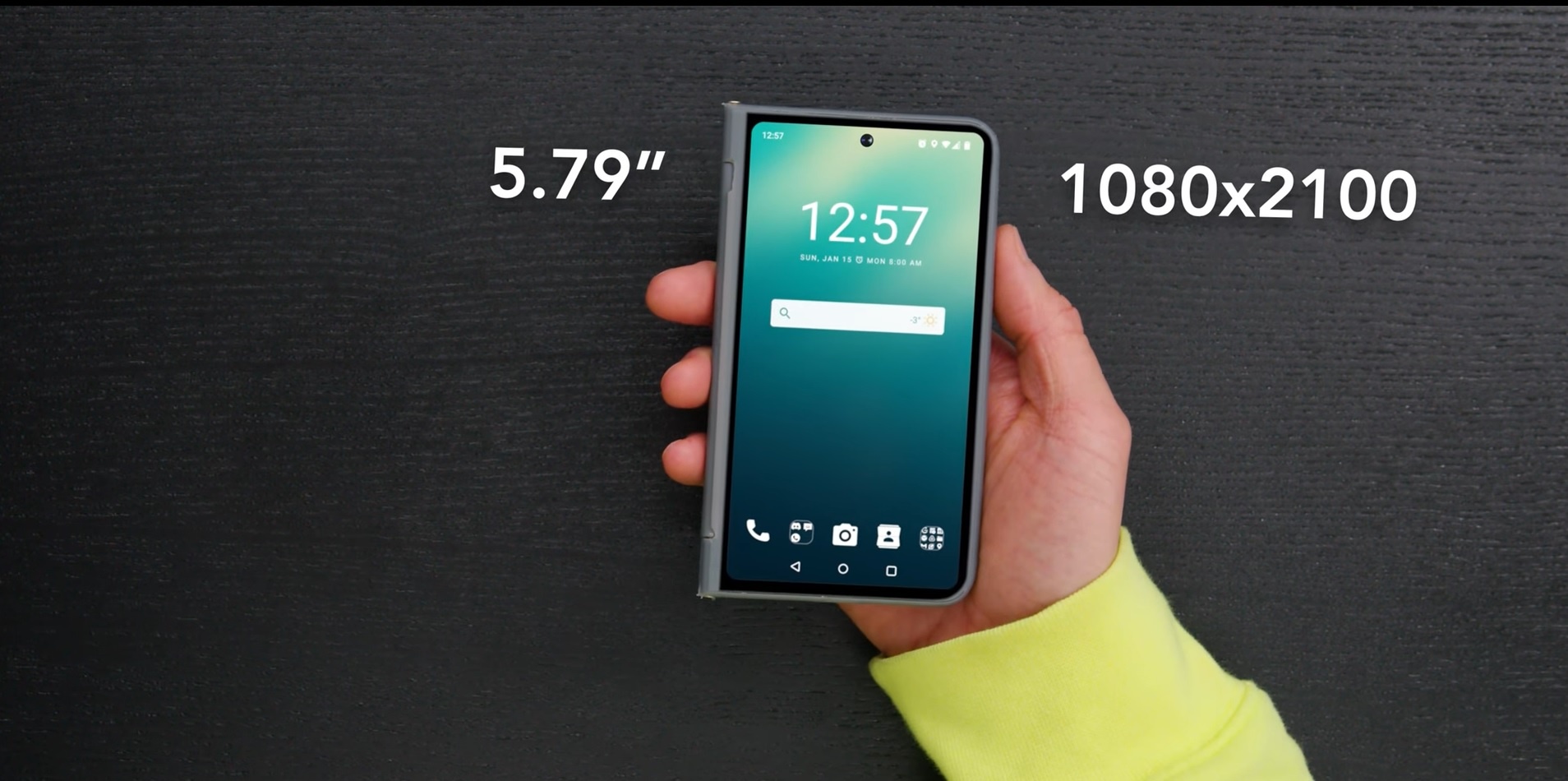 Dien thoai gap Google anh 2