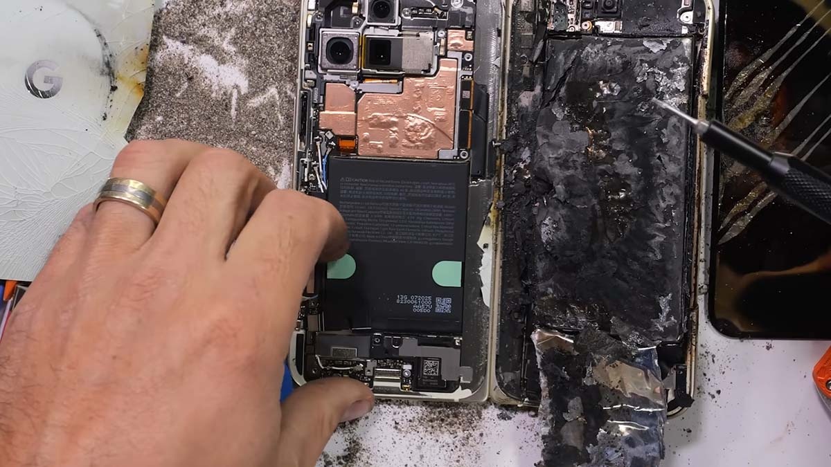 Smartphone Google boc chay anh 2