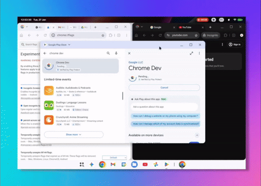 Đây là Android cho máy tính